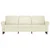 Vidaxl Trosed krem 180 cm žamet