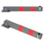 ModernHome Sklopiva parking barijera stub, 60cm, Siva