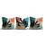 Aberto Design Set dekorativnih jastučnica Asr_plw25-45, 43x43 cm, 3 komada, Šarena