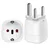 INF Potovalni adapter EU v Južno Afriko - črn, kompaktna oblika White, (5000276917)