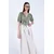 Trend Alacati Stili Ženska bluza Alc-X15130, Zelena