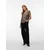 VERO MODA Bluza VMJOSIE  rjava / svetlo siva / črna
