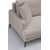 Atelier del Sofa Papira Sofa, 3 Sedišta, Bež