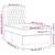 Vidaxl Box spring postelja z vzmetnico moder 90x190 cm blago