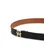 TOMMY HILFIGER Pas  konjak / črna