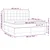 Vidaxl Box spring postelja z vzmetnico črna 180x200 cm žamet