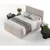 Svetlo rjava boxspring postelja s prostorom za shranjevanje 160x200 cm Imagine – Maison de Reve