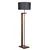 Aberto Design Podna lampa Menekşe , 163 cm, E27, Kesten