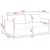 Vidaxl Kavč Temno siva 196 x 82 x 85 cm blago