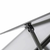 Staklenik s okvirom antracit 169 x 169 x 202 cm aluminijski