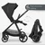 Kikka Boo Kolica Mia 3in1 set sa I-SIZE autosedištem i tvrdom korpom Black