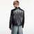 Jakna OUR LEGACY Mini Jacket Top Dyed Black Leather 54