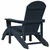 Adirondack stolica Mornarsko plava 82 x 74 x 92 cm HDPE