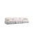 Atelier del Sofa Trosed Petite 3, 290x95x75 cm, Beli