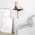 HANAH HOME Zidna polica Leo Chesnut Black