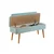 HANAH HOME Trpezarijski set Vina 0701 4 AtlanticGreen