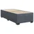 Vidaxl Box spring postelja z vzmetnico temno siv 90x190 cm žamet