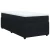 vidaXL Box spring postelja z vzmetnico črna 80x200 cm žamet
