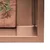 bathroom shelf 30x60 brush copper
