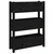 Sadilica crna 77 x 25 x 104,5 cm od masivne borovine