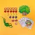 Clever Kids Drvena Igra - Pertlanje Matematičko Drvo