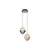 Opviq luster Turbot 2867-2A-28, LED 18 W, višebojni