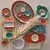 Mini-platter for serving appetizers, porcelain, 10cm, Alumilite Seaso