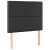 vidaXL Box spring postelja z vzmetnico črn 90x190 cm umetno usnje