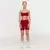 GymBeam Varsity Sports Bra Red