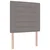vidaXL Postelja boxspring z vzmetnico Taupe 80 x 200 cm Blago