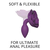 Love To Love Open Rose Butt Plug Size S Purple