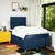vidaXL vidaXL Box spring postelja z vzmetnico modra 120x190 cm blago, (21307889)
