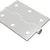 Šarka 2 pcs Srebrno 50 x 38 x 1,3 mm Čelik