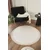 Conceptum Hypnose okrugli tepih Sisalux 3084, prečnik 120 cm, krem / bež