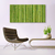 tulup.si Slika na steklu Bamboo rastlin narava 140x70 cm 2 obešalnika