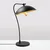 Opviq Stona lampa E14 Socket, Crno-Zlatna