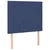 Vidaxl Box spring postelja z vzmetnico modra 80x200 cm blago