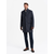 Ombre Unbuttoned mens wool blend coat - graphite