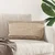 Jastuk s jastukom Bijelo 40 x 80 cm Pamuk
