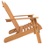 Vrtna klupa Adirondack 126 cm od masivnog drva bagrema
