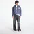 Jakna NEIGHBORHOOD Zip Work Jacket Blue/ Gray S