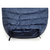 Vreća za spavanje Warmpeace Scale 200 180 cm Patentni zatvarač: plava / Boja: tamno plava