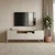 Hanah Home TV komoda Rivoli, 160 cm, peščar / hrast Sapphire