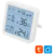 home Pametni mjerač temperature i vlažnosti, LCD, sat - HSTHC