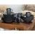 Creatable Kombinirani Servis Vesuvio Black, 24-Delni