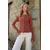 Trend Alacati Stili Ženska bluza Alc-X14533, Narandžasta