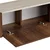 Hanah Home TV komoda Nexus, 180 cm, travertin / orah Barok / zlatna