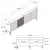Hanah Home Komoda Milan 180x78,6x35cm Orah