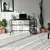 Hanah home Radni sto 130x75x60cm Crni