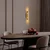 Opviq Zidna lampa Luxora-15382, 8x30x13cm, IP20, Zlatna boje